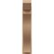 Ekena Millwork 7 1/2-in W x 26-in D x 38-in H Funston Slat Rough Cedar Woodgrain TimberThane Outlooker, Primed Tan OUTUR075X26X38FST24RCPR - alternate 4
